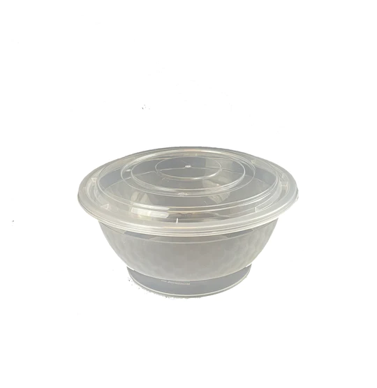 Dynasco BO-32C (32oz) Clear Bowl Combo, Case (150 SETS)