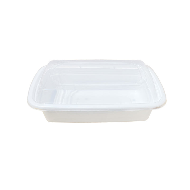 LR-24W 24oz. Rectangular Container Combo, Case (150 SETS)
