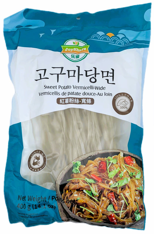JoyShare Sweet Potato Vermicelli Wide, Case (30x400g)