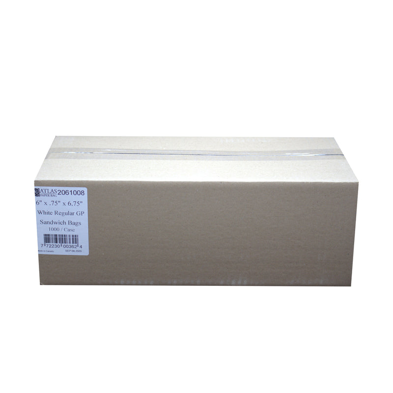 2061009 White Sandwich Bag, 1000 CT