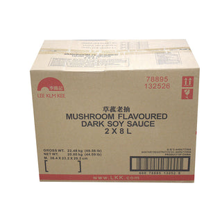 LKK Mushroom Flavoured Dark Soy Sauce, 2 CT