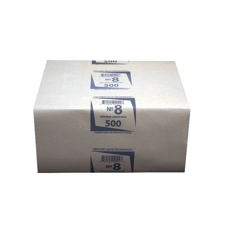 #8 Brown Bag, 500 CT