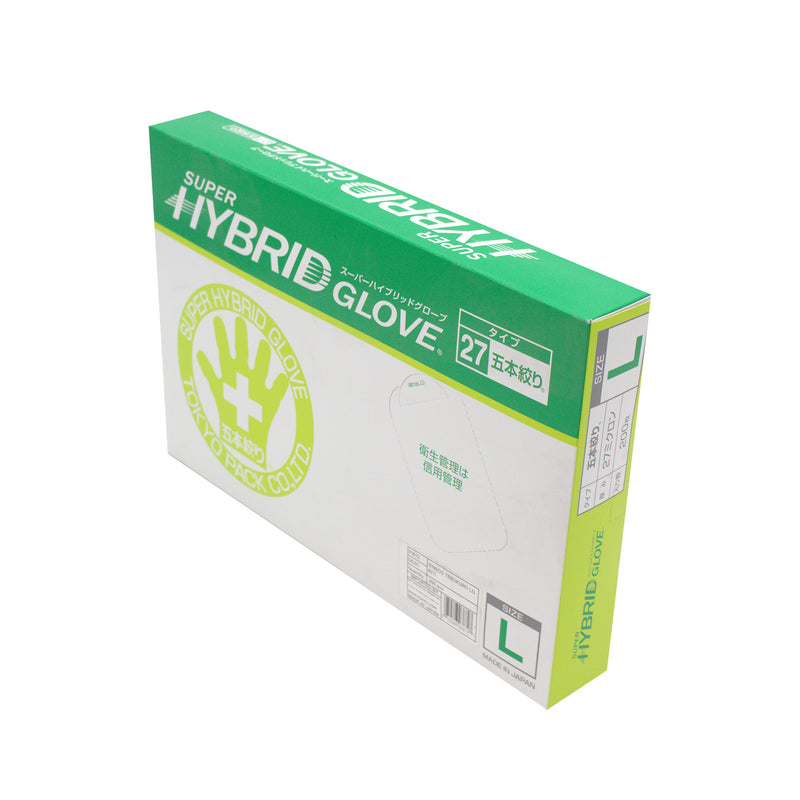 Super Hybrid Gloves, Large, 20 BX