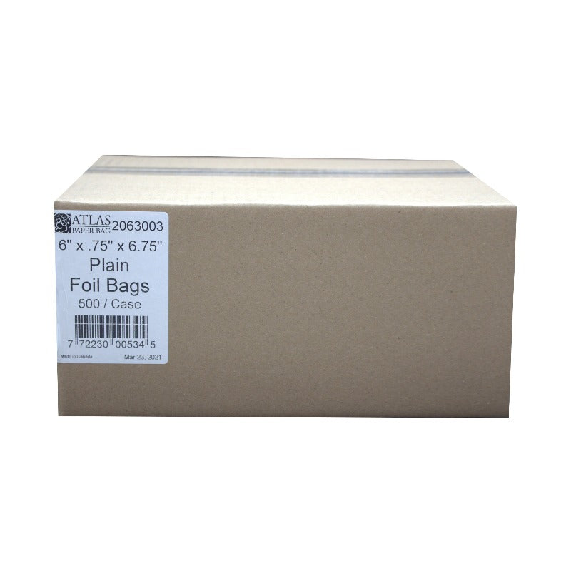 2063003 Foil Bag, Plain, 500 CT