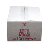 10LB Polybag, 500 CT