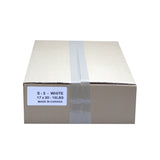 S-3 White T-shirt Bag, 16 LBs