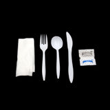 Dynasco KIT-625 6-PC Medium Weight Cutlery Kit, 250 CT
