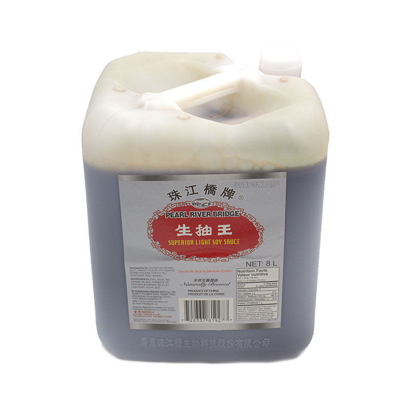 PRB Superior Light Soy Sauce, Case (2x8 L)