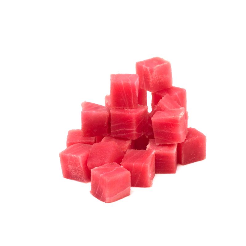 Reel Fresh Frozen Yellowfin Tuna Cube, Case (15x1 LB)