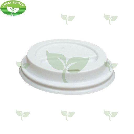 10DL-W, 10-24oz White Dome Sip Lid (1000PC) Morning Dew