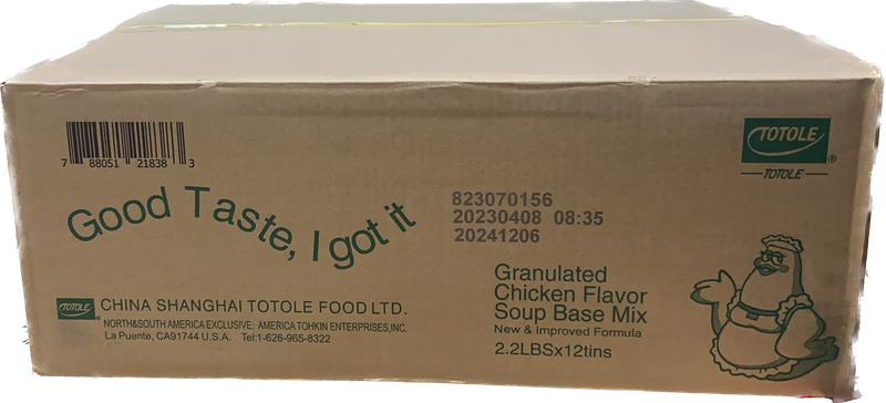 Totole Chicken Soup Base, Case (12x1 KG)