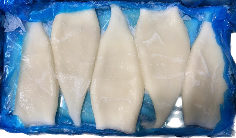 U-5 IQF Squid Tubes (NW 7 kg) 888 Brand