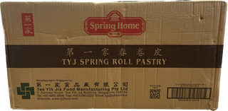 TYJ Spring Home 10" Spring Roll Pastry, Case (30x30's)