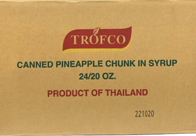 Trofco Pineapple Chunk (24x24oz)
