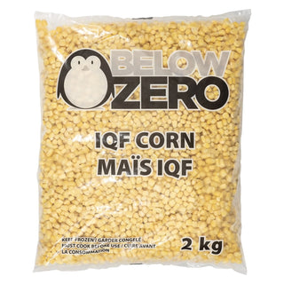 Below Zero #6660 Frozen Corn IQF, Case (6x2 KG)