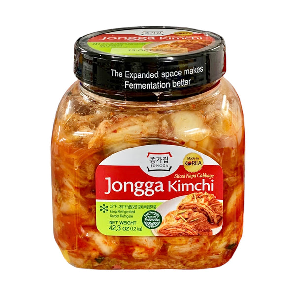 Jongga Korean Mat Kimchi, Bottle (1.2 KG)