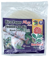 Rice Paper 22cm (400 g) Rose Brand, Case (44x400g)