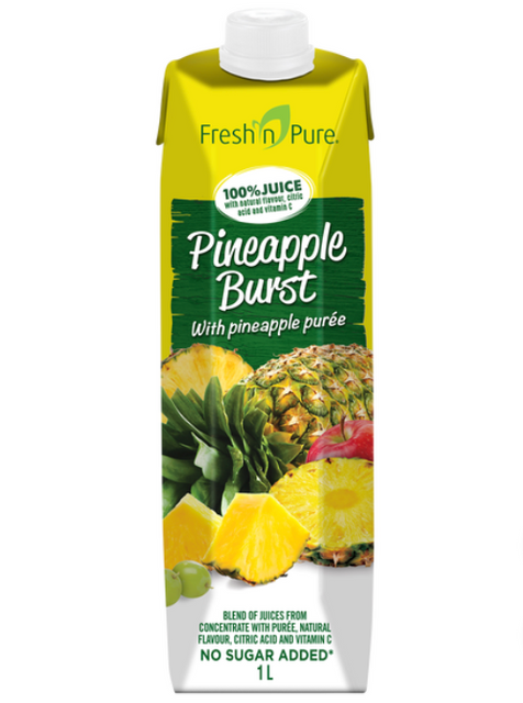 Fresh Pure - Pineapple Burst (6x1L)