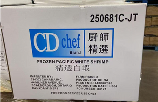 71/90 Peeled Shrimps, CH (NW 10x2.8 lb) CD Chef