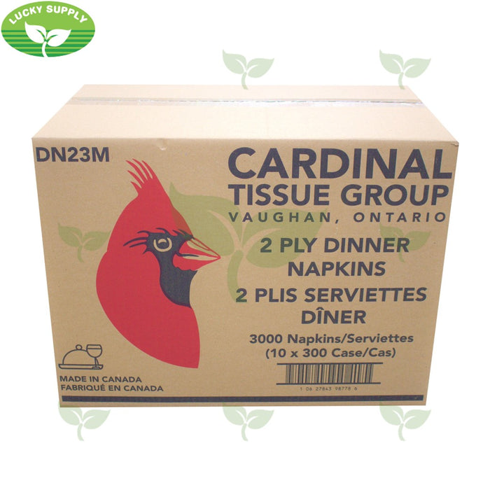 DN23M, 2 Ply Dinner Napkins (10x300 PC) Cardinal