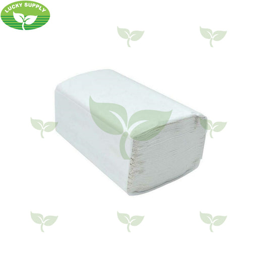 57760363, White Singlefold Paper Towels (16x250 PC) Dura Plus