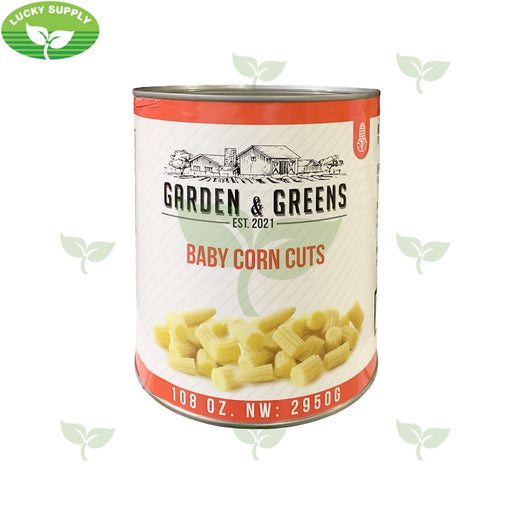 Baby Corn Cuts (6x108oz) Garden & Greens