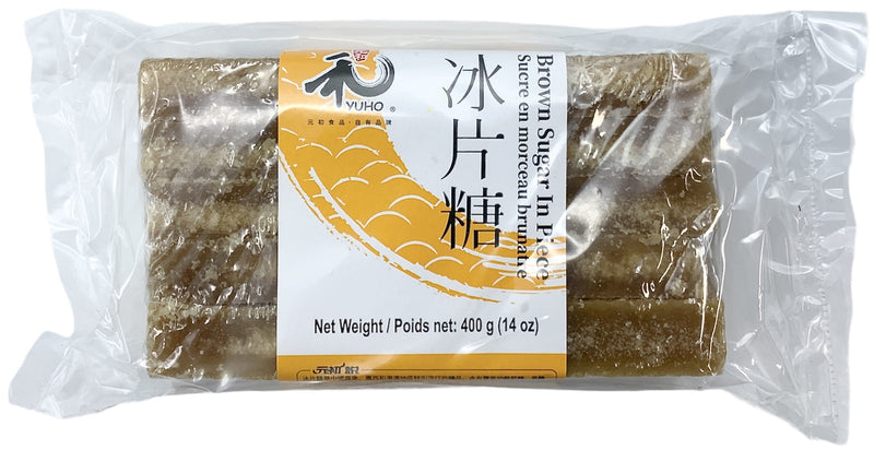 Yuho Brown Sugar in Pieces, Case (50x400g)