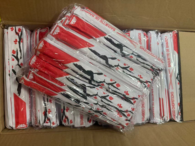CP-30, Printed Bamboo Chopsticks (3000 PC) SLS