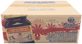 Pantai Chilli Paste with Soya Bean Oil, Medium Hot, Case (12x500g)
