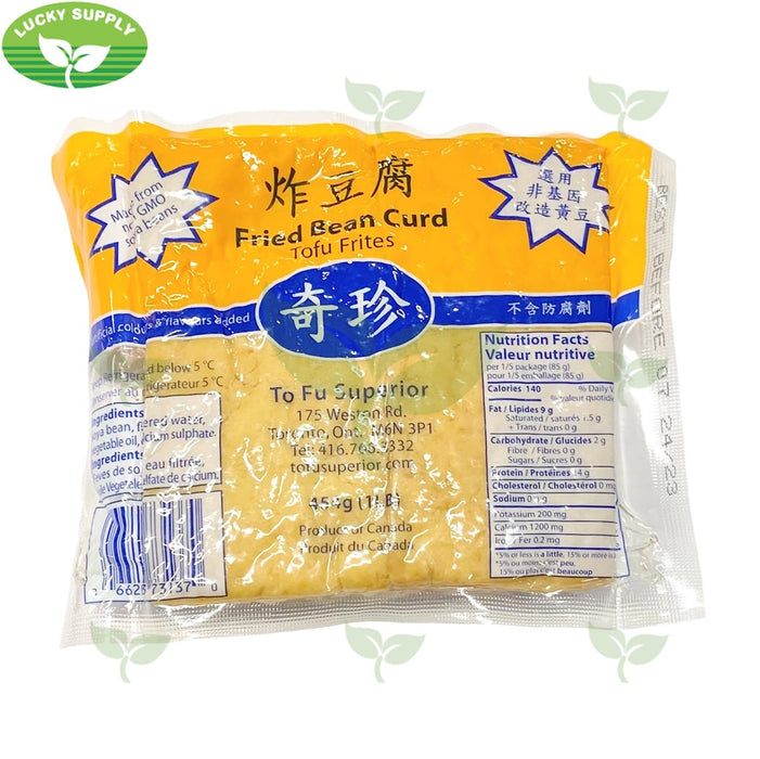 Fried Bean Curd - Tofu (454G) To Fu Superior