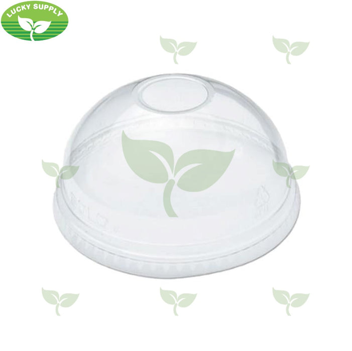 DL-92, Clear Dome Lids with Hole (1000PC) Dynasco