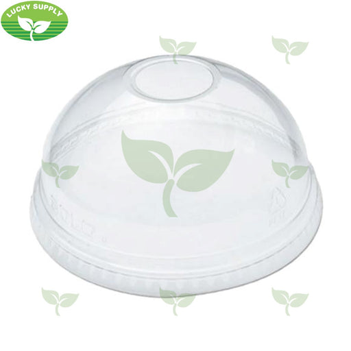 DL-98, Clear Dome Lids with Hole (1000PC) Dynasco