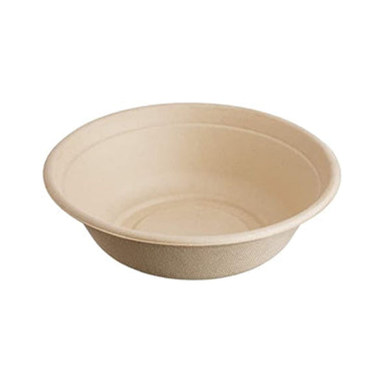 EcoMates EM-24B, 24oz Natural Color Paper Bowl, Case (300's)