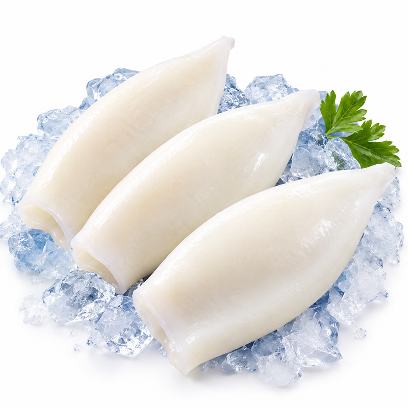 U10 Frozen Squid Tubes (NW 7 kg) Blue Shark