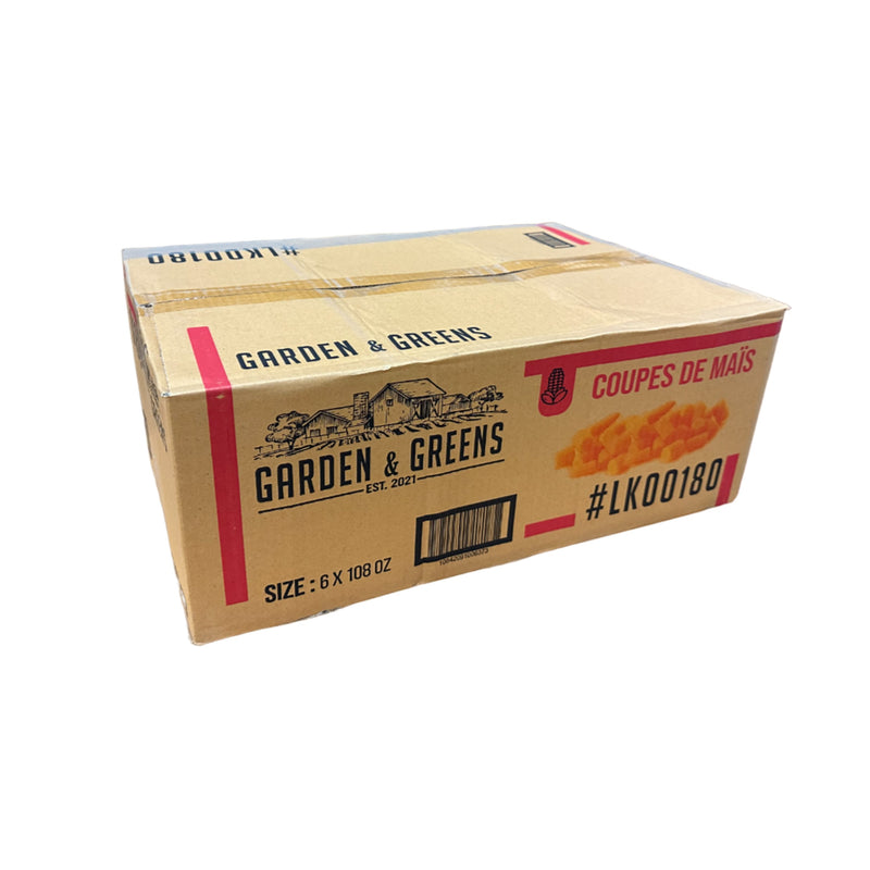 Garden & Green Baby Corn Cuts, Case (6x108 oz)