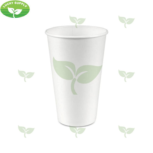 H16W, 16oz Hot Paper Cup(1000PC) Morning Dew