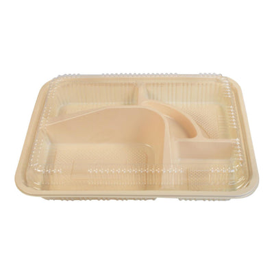 HQ-306 5-Compartment Bento Box Combo, Case (200 SETS)
