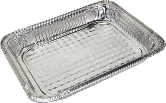 Dynasco AC-HS40, Half Size Shallow HD Foil Aluminum Tray, Case (100's)