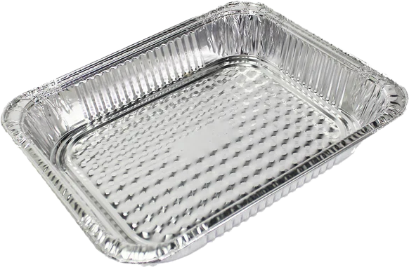 Dynasco AC-HM40 Half-Size Medium HD Foil Container, Case (100's)