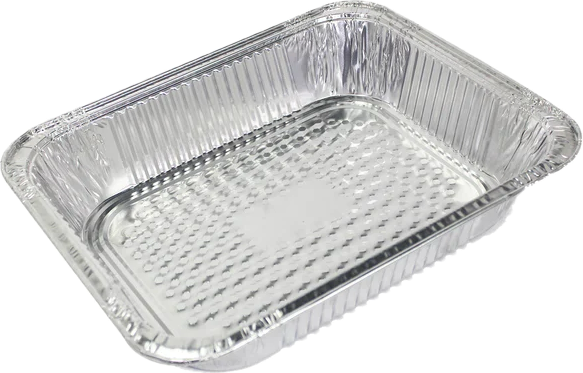 Dynasco AC-HD40, Half Size Deep HD Foil Aluminum Container, Case (100's)