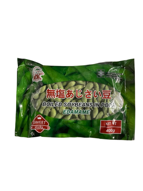 Super Bear Frozen Boiled Soybeans in Pods, case (20x400g)