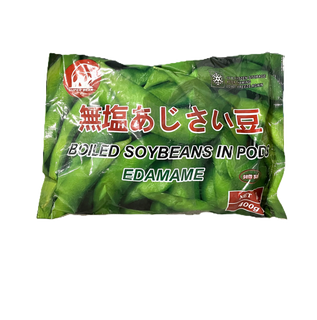 Super Bear LF-105 Unsalted Boiled Soybeans in pods/Edamame, case (400gx20bg)