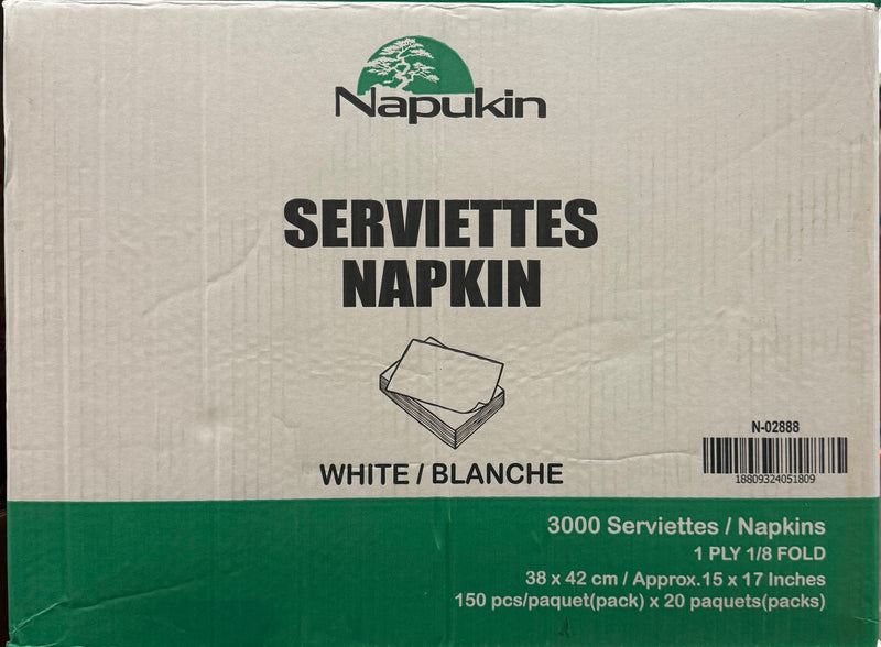 1 Ply Dinner Napkin (20x150 PC) Napukin