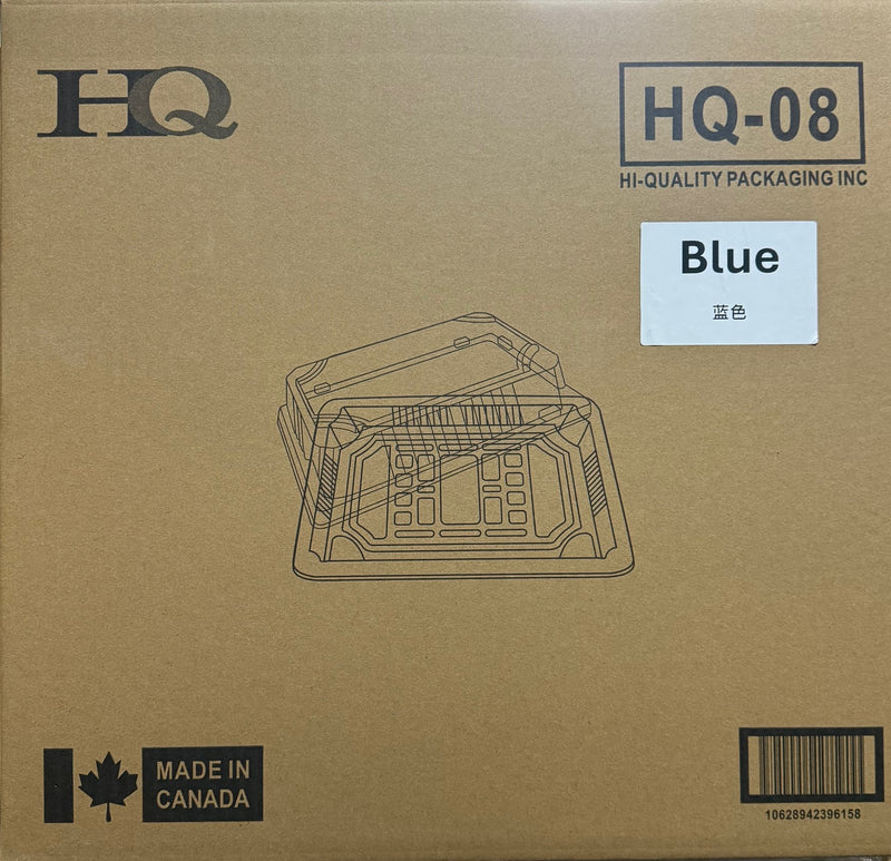 HQ-08, Blue Sushi Tray Combo (600 SET) Hi-Quality