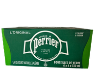Perrier Sparkling Water, Case (24x330 ML)