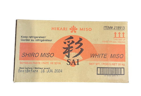 Hikari Sai White Miso, Case (20 KG)