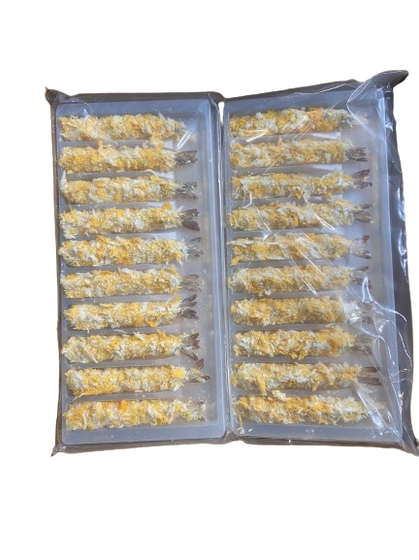 CK Brand Breaded Torpedo Shrimp, Vietnam, case (3.6kg)