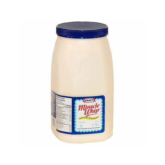 Kraft Miracle Whip, Case (2x3.78 L)