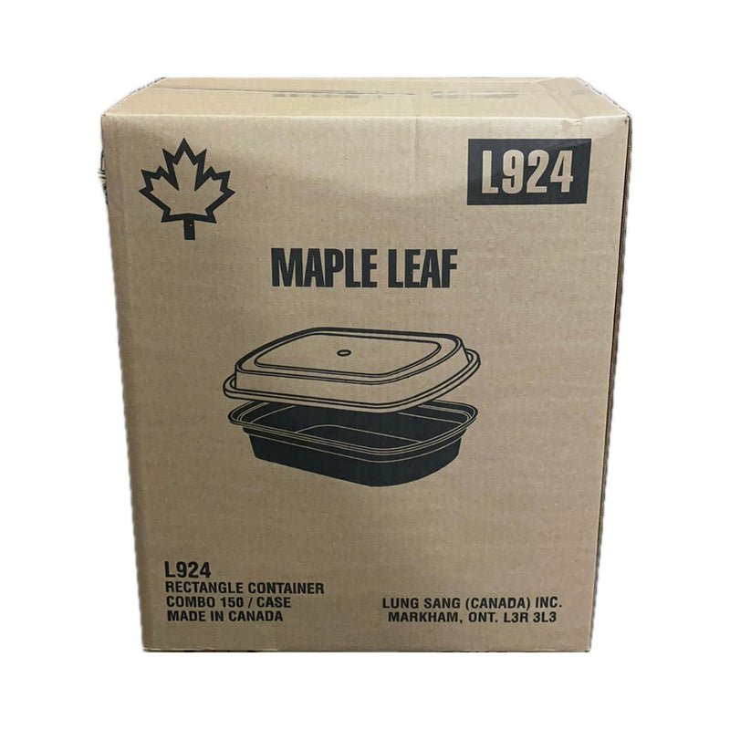 Maple Leaf L924, Black Rectangle Combo, Case (150 SETS)
