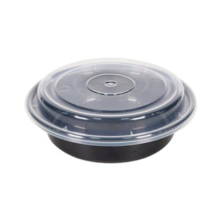 Maple Leaf 7" Maple Leaf Black Round Combo, Case (150 SETS)